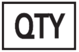 QTY (Quantity)